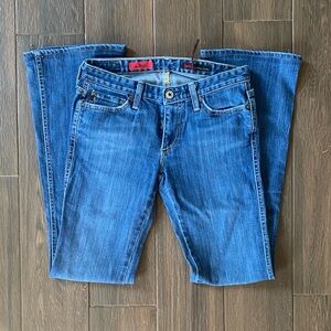AG Adriano Goldschmied Indigo Bootcut Jeans - Size 26